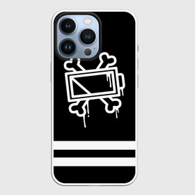 Чехол для iPhone 13 Pro с принтом Murder Drones (кофта Узи) в Петрозаводске,  |  | Тематика изображения на принте: murder drones | serial designation n | uzi | дроны | мультфильм | роботы | серийный номер н | узи