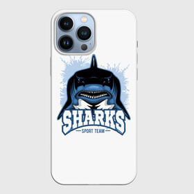 Чехол для iPhone 13 Pro Max с принтом Акула (SHARKS) в Петрозаводске,  |  | Тематика изображения на принте: fish | ocean | predator | shark | white shark | акула | белая акула | зубы | море | морской хищник | океан | рыба | хищная рыба | хищник