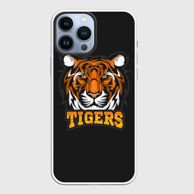 Чехол для iPhone 13 Pro Max с принтом TIGERS (Тигр) в Петрозаводске,  |  | Тематика изображения на принте: animal | beast | cat | predator | tiger | амурский тигр | белый тигр | год тигра | животное | зверь | кот | полосатая кошка | саблезубый тигр | тигр | хищник | царь джунглей | шерхан