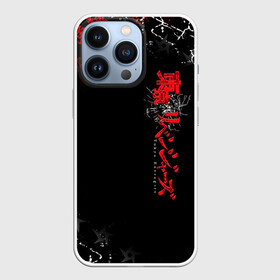 Чехол для iPhone 13 Pro с принтом TOKYO REVENGERS RED STYLE TEAM в Петрозаводске,  |  | anime | draken | mikey | tokyorevengers | walhalla | аниме | вальгала | дракен | иероглифы | кэн | манга | мандзиро | микки | рюгудзи | сано | символы | токийские мстители