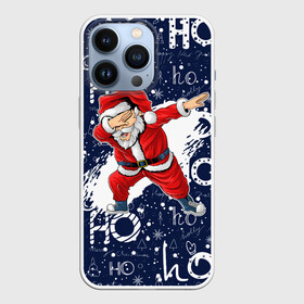 Чехол для iPhone 13 Pro с принтом Санта Клаус Даб в Петрозаводске,  |  | christmas | dab | dabbing | santa | дед мороз | елка | зима | новый год | подарок | рождество | санта | снег | снегурочка | снежинка