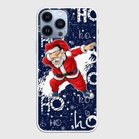 Чехол для iPhone 13 Pro Max с принтом Санта Клаус Даб в Петрозаводске,  |  | christmas | dab | dabbing | santa | дед мороз | елка | зима | новый год | подарок | рождество | санта | снег | снегурочка | снежинка
