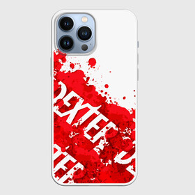 Чехол для iPhone 13 Pro Max с принтом Декстер, пятна крови в Петрозаводске,  |  | dexter | декстер | декстер морган | кровавый | кровь | маниак | мясник из бейхарбор | потёки | правосудие декстера | пятна крови | сериалы