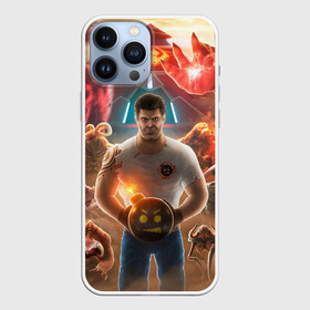 Чехол для iPhone 13 Pro Max с принтом Serious Sam | Игровые персонажи | Босы в Петрозаводске,  |  | Тематика изображения на принте: boss | game | npc | poster | serious engine | serious sam | xbox | аркада | бос | игра | игры | крутой сэм | нпс | постер | сериус сам | сериус сэм | серьёзный сэм | сириус сем | стрелялка | шутер