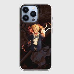 Чехол для iPhone 13 Pro с принтом Сабо Ван Пис веселый роджер в Петрозаводске,  |  | one piece | sabo | ван пис | ванпис | революционер | сабо
