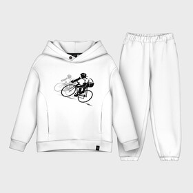 Детский костюм хлопок Oversize с принтом Велоспорт шоссе в Петрозаводске,  |  | bike | велосипед | велосипедист | велоспорт | спорт | спортсмен | шоссе | шоссейник | шоссер