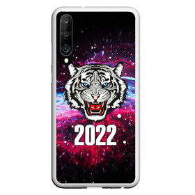 Чехол для Honor P30 с принтом ЧЁРНЫЙ ТИГР НОВЫЙ ГОД 2022   GRAY TIGER NEW YEAR в Петрозаводске, Силикон | Область печати: задняя сторона чехла, без боковых панелей | Тематика изображения на принте: 2022 | beast | merry christmas | new year | red bow | santa hat | snow | tiger | winter | winter is coming | year of the tiger | год тигра | дед мороз | животные | звери | зверь | зима | зима 2022 | зима близко | новог | новогодни