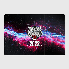 Магнитный плакат 3Х2 с принтом ЧЁРНЫЙ ТИГР НОВЫЙ ГОД 2022   GRAY TIGER NEW YEAR в Петрозаводске, Полимерный материал с магнитным слоем | 6 деталей размером 9*9 см | Тематика изображения на принте: 2022 | beast | merry christmas | new year | red bow | santa hat | snow | tiger | winter | winter is coming | year of the tiger | год тигра | дед мороз | животные | звери | зверь | зима | зима 2022 | зима близко | новог | новогодни