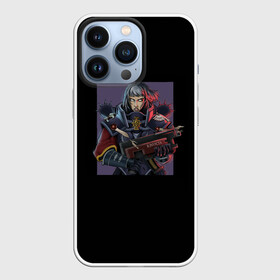 Чехол для iPhone 13 Pro с принтом Сестра битвы | sorroritas в Петрозаводске,  |  | warhammer40k | броня | будущее | воительница | оружие