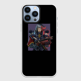 Чехол для iPhone 13 Pro Max с принтом Сестра битвы | sorroritas в Петрозаводске,  |  | warhammer40k | броня | будущее | воительница | оружие