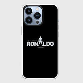Чехол для iPhone 13 Pro с принтом Cristiano Ronaldo Black Theme в Петрозаводске,  |  | cr7 | cristiano ronaldo | англия | апл | кригтиану | криштиану ронадлу | манчестер юнайтед | мю | премьер лига | роналду | футбол