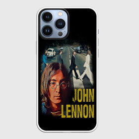 Чехол для iPhone 13 Pro Max с принтом The Beatles John Lennon. в Петрозаводске,  |  | Тематика изображения на принте: beatles | blues | british | imagine | john | lennon | liverpool | music | retro | rock | битлз | британия | джон | леннон | музыка | ретро | рок | четверка