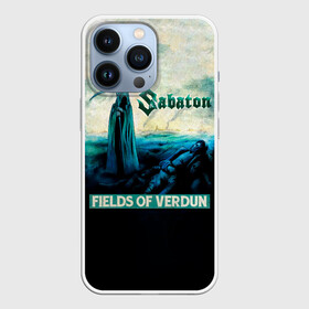 Чехол для iPhone 13 Pro с принтом Fields of Verdun   Sabaton в Петрозаводске,  |  | Тематика изображения на принте: band | battles | bismarck | joachim broden | knightly armor | latin boot | panzerkampf | pr | rock | sabaton | war | атака мертвецов | бисмарк | войны | йоаким броден | латный ботинок | метал | ночные ведьмы | пауэр | рок группа | рыцарские дос