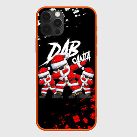 Чехол для iPhone 12 Pro с принтом DAB SANTA   ДАБ САНТА КЛАУС 2022 в Петрозаводске, силикон | область печати: задняя сторона чехла, без боковых панелей | 2022 | beast | merry christmas | new year | red bow | santa hat | snow | tiger | winter | winter is coming | year of the tiger | год тигра | дед мороз | животные | звери | зверь | зима | зима 2022 | зима близко | новог | новогодни