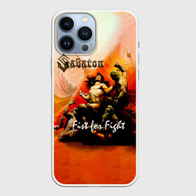 Чехол для iPhone 13 Pro Max с принтом Fist for Fight   Sabaton в Петрозаводске,  |  | Тематика изображения на принте: band | battles | bismarck | joachim broden | knightly armor | latin boot | panzerkamp | rock | sabaton | war | атака мертвецов | бисмарк | войны | йоаким броден | латный ботинок | метал | ночные ведьмы | пауэр | рок группа | рыцарские дос