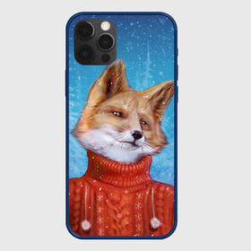 Чехол для iPhone 12 Pro Max с принтом НОВОГОДНИЙ ЛИС | CHRISTMAS FOX в Петрозаводске, Силикон |  | 2022 | christmas | fox | merry | new | snow | winter | year | год | зима | лис | лиса | лисица | новый | рождество | рыжая | рыжий | снег