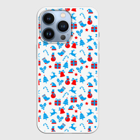 Чехол для iPhone 13 Pro с принтом Новогоднее настроение Good New Year spirit в Петрозаводске,  |  | newyear | pattern | елка | новогодняя | новый год | подарок | праздник