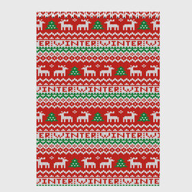 Скетчбук с принтом Deer Christmas Pattern в Петрозаводске, 100% бумага
 | 48 листов, плотность листов — 100 г/м2, плотность картонной обложки — 250 г/м2. Листы скреплены сверху удобной пружинной спиралью | Тематика изображения на принте: background | christmas | christmas pattern | deer | herringbone | holiday | knitted pattern | new year | pattern | texture | tree | вязаный узор | елка | елочка | новогодний узор | новый год | олени | паттерн | праздник | рождество | текстура | узор | фон