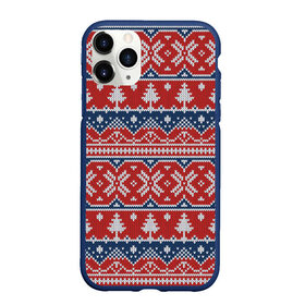 Чехол для iPhone 11 Pro Max матовый с принтом New Year Pattern в Петрозаводске, Силикон |  | background | christmas | christmas pattern | herringbone | holiday | knitted pattern | new year | pattern | snowflakes | texture | tree | вязаный узор | елка | елочка | новогодний узор | новый год | паттерн | праздник | рождество | снежинки | текстура | у