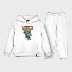 Детский костюм хлопок Oversize с принтом Simpsons fashion fantasy 2022 в Петрозаводске,  |  | art | drawing | eyes | face | fantasy | fashion | jaw | simpsons | teeth | tongue | глаза | зубы | искусство | лицо | мода | пасть | рисунок | симпсоны | фантазия | язык