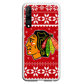 Чехол для Honor P30 с принтом Чикаго Блэкхокс | Chicago Blackhawks | Новогодний в Петрозаводске, Силикон | Область печати: задняя сторона чехла, без боковых панелей | 2021 | 2022 | blackhawks | chicago | chicago blackhawks | christmas | hockey | merry christmas | new year | nhl | snow | usa | winter | блэкхокс | зима | новогодний | новогодняя | новый год | нхл | ро | рождество | снег | спорт | сша | хокк