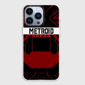 Чехол для iPhone 13 Pro с принтом Metroid Dread | Black Red Logo в Петрозаводске,  |  | game | logo | mercurysteam | metroid dread | metroid fusion | игра | компьютерная игра | лого | логотип | метроид дреад | мэтройдо дореддо | эмблема