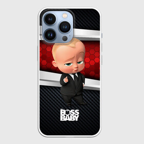 Чехол для iPhone 13 Pro с принтом BOSS 3D BLACK  RED в Петрозаводске,  |  | Тематика изображения на принте: baby | boss | boss baby | босс | босс молокосос | маленький босс | малыш | мальчик | молокосос | ребенок