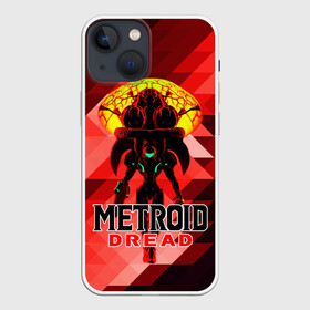 Чехол для iPhone 13 mini с принтом Metroid Dread Метроид Дреад в Петрозаводске,  |  | emmi | metroid | metroid dread | samus | samus aran | метроид дреад | метроид дред | метроид дредд | самус аран