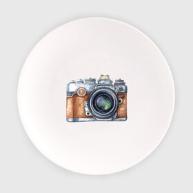 Тарелка с принтом Ретро фотокамера в Петрозаводске, фарфор | диаметр - 210 мм
диаметр для нанесения принта - 120 мм | камера | ретро | фото | фотоаппарат | фотограф
