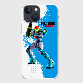 Чехол для iPhone 13 mini с принтом Metroid Dread Метроид в Петрозаводске,  |  | emmi | metroid | metroid dread | samus | samus aran | метроид | метроид дреад | метроид дред | метроид дредд | самус аран