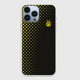 Чехол для iPhone 13 Pro Max с принтом Borussia gradient theme в Петрозаводске,  |  | borussia | borussia dortmund | боруссия | боруссия дортмунд | германия | лига чемпионов | футбол | черно желтый