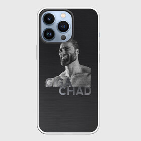 Чехол для iPhone 13 Pro с принтом Giga Chad в Петрозаводске,  |  | Тематика изображения на принте: chad | gachi | giga | giga chad | gigachad | man | mem | meme | гачи | гига чад | гигачад | мем | мужик | мужчина | мускулы | мышцы | подбородок