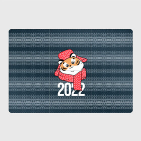 Магнитный плакат 3Х2 с принтом 2022 символ года в Петрозаводске, Полимерный материал с магнитным слоем | 6 деталей размером 9*9 см | Тематика изображения на принте: 2022 | год тигра | новый год | новый год 2022 | символ года | тигр | тигренок | тигрица | тигры