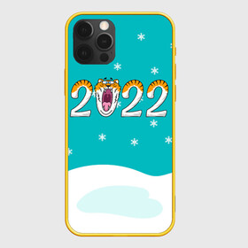 Чехол для iPhone 12 Pro с принтом Надпись 2022 Новый год в Петрозаводске, силикон | область печати: задняя сторона чехла, без боковых панелей | 2022 | год тигра | новый год | новый год 2022 | символ года | тигр | тигренок | тигрица | тигры