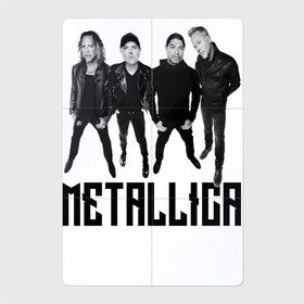 Магнитный плакат 2Х3 с принтом Metallica - cool guys! в Петрозаводске, Полимерный материал с магнитным слоем | 6 деталей размером 9*9 см | group | hard rock | legend | los angeles | metallica | thrash metal | usa | группа | легенда | лос   анджелес | металлика | сша | трэш метал | тяжёлый рок