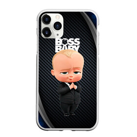 Чехол для iPhone 11 Pro матовый с принтом BOSS black blue в Петрозаводске, Силикон |  | baby | boss | boss baby | босс | босс молокосос | маленький босс | малыш | мальчик | молокосос | ребенок