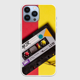 Чехол для iPhone 13 Pro Max с принтом FULL OLD DCHOOL в Петрозаводске,  |  | fakir | желтый | кассета | красный | пленка