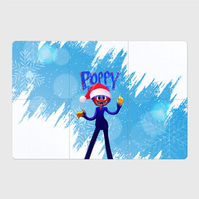 Магнитный плакат 3Х2 с принтом Новогодний Poppy Playtime. в Петрозаводске, Полимерный материал с магнитным слоем | 6 деталей размером 9*9 см | 2021 | 2022 | happy new year | play | poppy | poppy playtime | poppyplaytime | time | игра | монстр | новогодний poppy playtime | новый год | праздник | снежинки