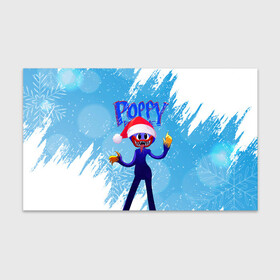 Бумага для упаковки 3D с принтом Новогодний Poppy Playtime. в Петрозаводске, пластик и полированная сталь | круглая форма, металлическое крепление в виде кольца | 2021 | 2022 | happy new year | play | poppy | poppy playtime | poppyplaytime | time | игра | монстр | новогодний poppy playtime | новый год | праздник | снежинки