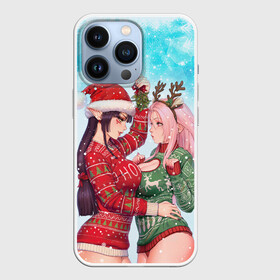 Чехол для iPhone 13 Pro с принтом Новогодние эльфийки | 18+ в Петрозаводске,  |  | 2022 | christmas | cosplay | elf | elf girl | girl elf | new year | девушки | косплей | красотки | наступающий год | новогодний | новый год | рождественский | рождество | рождество христово | с новым годом | святки | элф | эльф |