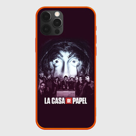 Чехол для iPhone 12 Pro с принтом БУМАЖНЫЙ ДОМ ПЕРСОНАЖИ - LA CASA DE PAPEL в Петрозаводске, силикон | область печати: задняя сторона чехла, без боковых панелей | bella ciao | la casa de papel | бумажный дом | ла каса де | ла каса де папель | ла каса де пепел | лакаса | сериал | фильм