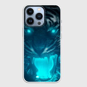 Чехол для iPhone 13 Pro с принтом Неоновый водяной тигр 2022 в Петрозаводске,  |  | 2022 | водяной тигр | неон | новый год | тигр
