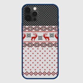 Чехол для iPhone 12 Pro Max с принтом НОВОГОДНИЙ УЗОР в Петрозаводске, Силикон |  | background | christmas | christmas pattern | deer | holiday | knitted pattern | new year | pattern | snowflakes | texture | вязаный узор | новогодний узор | новый год | олени | паттерн | праздник | рождество | снежинки | текстура | узор | фон