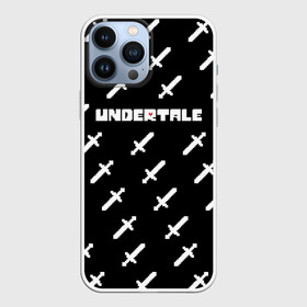 Чехол для iPhone 13 Pro Max с принтом UNDERTALE LOGO | СРАЖЕНИЕ, МЕЧИ в Петрозаводске,  |  | asriel dreemurr | chara | frisk | gaster blaster | heart | sans | undertale | азриэль дримурр | андертейл | гастер | меттатон | санс | сердце | фриск | чара