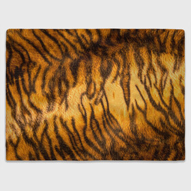 Плед 3D с принтом Шкура тигра 2022 в Петрозаводске, 100% полиэстер | закругленные углы, все края обработаны. Ткань не мнется и не растягивается | 2022 | год тигра | новый год | новый год 2022 | символ года | тигр | тигренок | тигрица | тигры