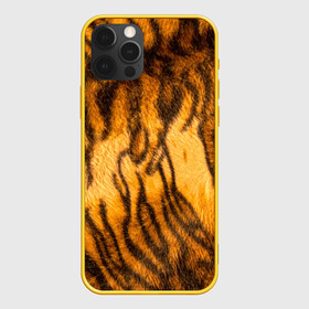 Чехол для iPhone 12 Pro с принтом Шкура тигра 2022 в Петрозаводске, силикон | область печати: задняя сторона чехла, без боковых панелей | Тематика изображения на принте: 2022 | год тигра | новый год | новый год 2022 | символ года | тигр | тигренок | тигрица | тигры