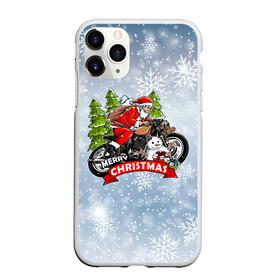 Чехол для iPhone 11 Pro матовый с принтом Санта Байкер Santa on the motorbike в Петрозаводске, Силикон |  | bike | christmas | moto | santa | байк | дед мороз | елка | зима | мотоцикл | новый год | подарок | рождество | санта | снег | снеговик | снежинка