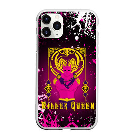 Чехол для iPhone 11 Pro матовый с принтом JOJO KILLER QUEEN КОРОЛЕВА УБИЙЦА в Петрозаводске, Силикон |  | adventure | jojo | jojos bizarre | jojos bizarre adventure | killer queen | yare yare daze | аниме | джоджо | манга | яре яре дазе