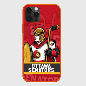 Чехол для iPhone 12 Pro с принтом Оттава Сенаторз, Ottawa Senators в Петрозаводске, силикон | область печати: задняя сторона чехла, без боковых панелей | Тематика изображения на принте: hockey | nhl | ottawa | ottawa senators | senators | usa | нхл | оттава | оттава сенаторз | сенаторз | спорт | сша | хоккей | шайба