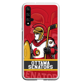 Чехол для Honor 20 с принтом Оттава Сенаторз Ottawa Senators в Петрозаводске, Силикон | Область печати: задняя сторона чехла, без боковых панелей | Тематика изображения на принте: hockey | nhl | ottawa | ottawa senators | senators | usa | нхл | оттава | оттава сенаторз | сенаторз | спорт | сша | хоккей | шайба